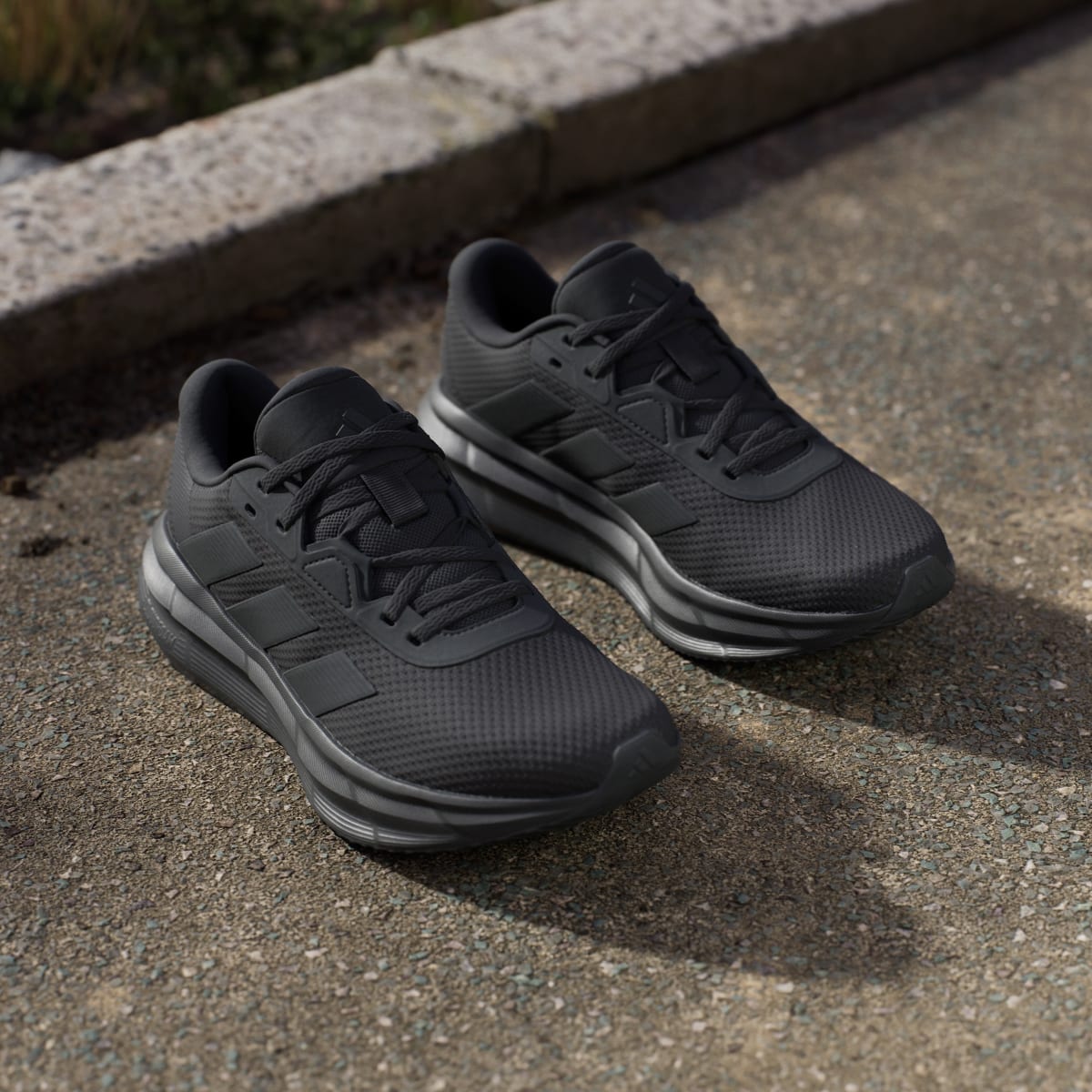 Adidas Women's Galaxy 7 Running Shoes - Core Black / Core Black / Core Black - Image 8