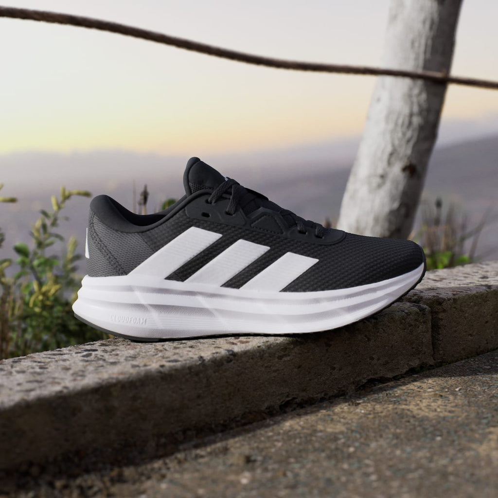 Adidas Women's Galaxy 7 Running Shoes - Core Black / Cloud White / Carbon - Image 3