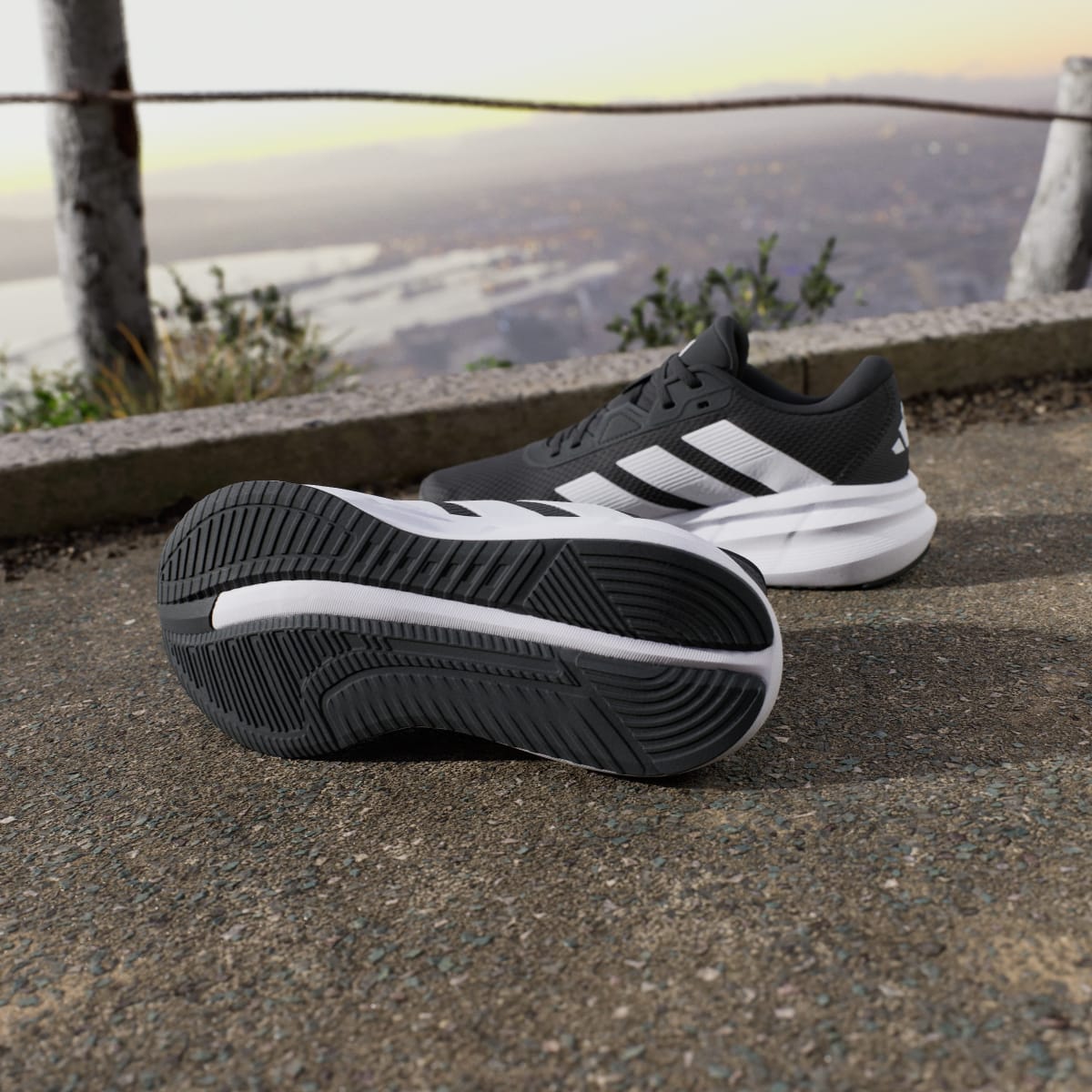 Adidas Women's Galaxy 7 Running Shoes - Core Black / Cloud White / Carbon - Image 4