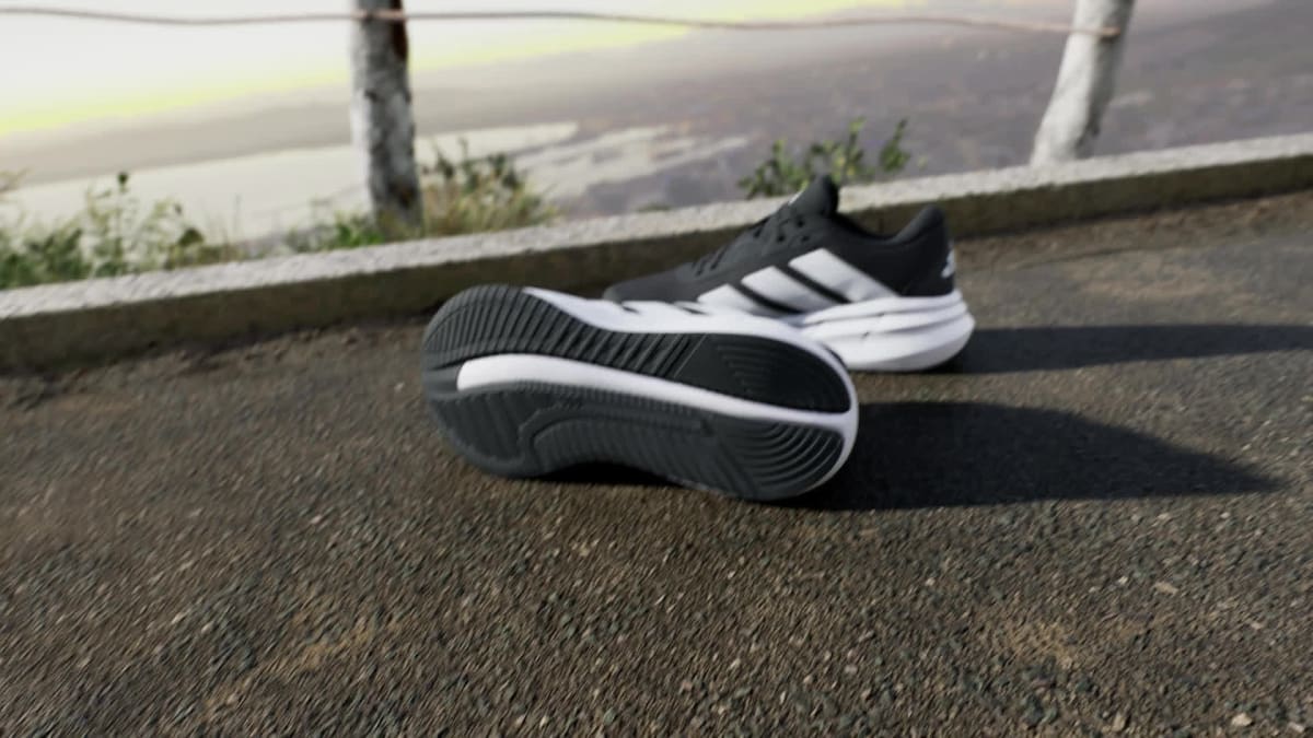 Adidas Women's Galaxy 7 Running Shoes - Core Black / Cloud White / Carbon - Image 2