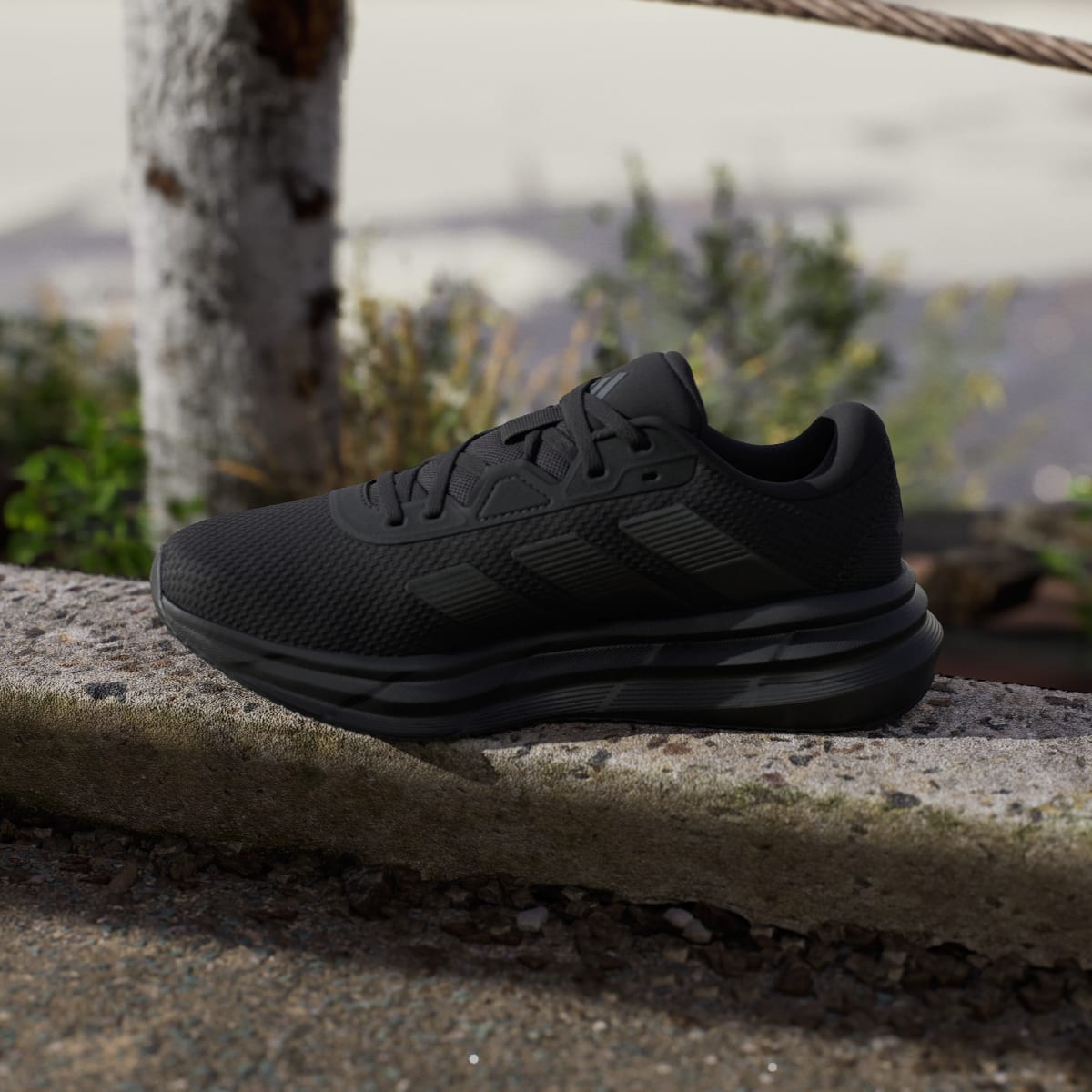 Adidas Women's Galaxy 7 Running Shoes - Core Black / Core Black / Carbon - Image 7