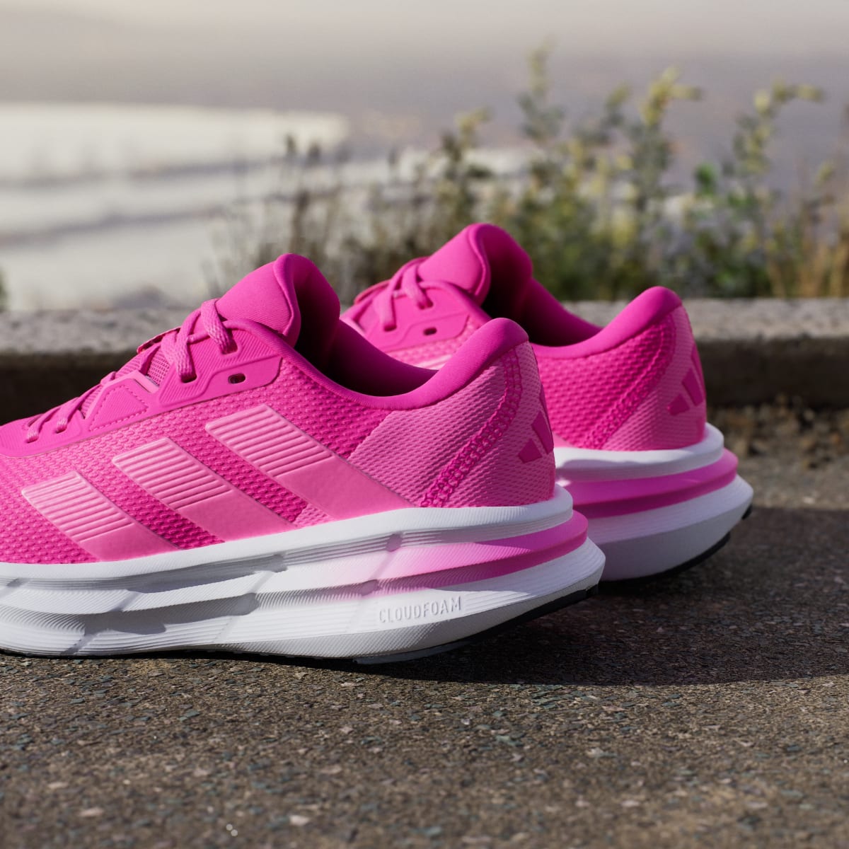 Adidas Women's Galaxy 7 Running Shoes - Shock Pink / Lucid Pink / Shock Pink - Image 10