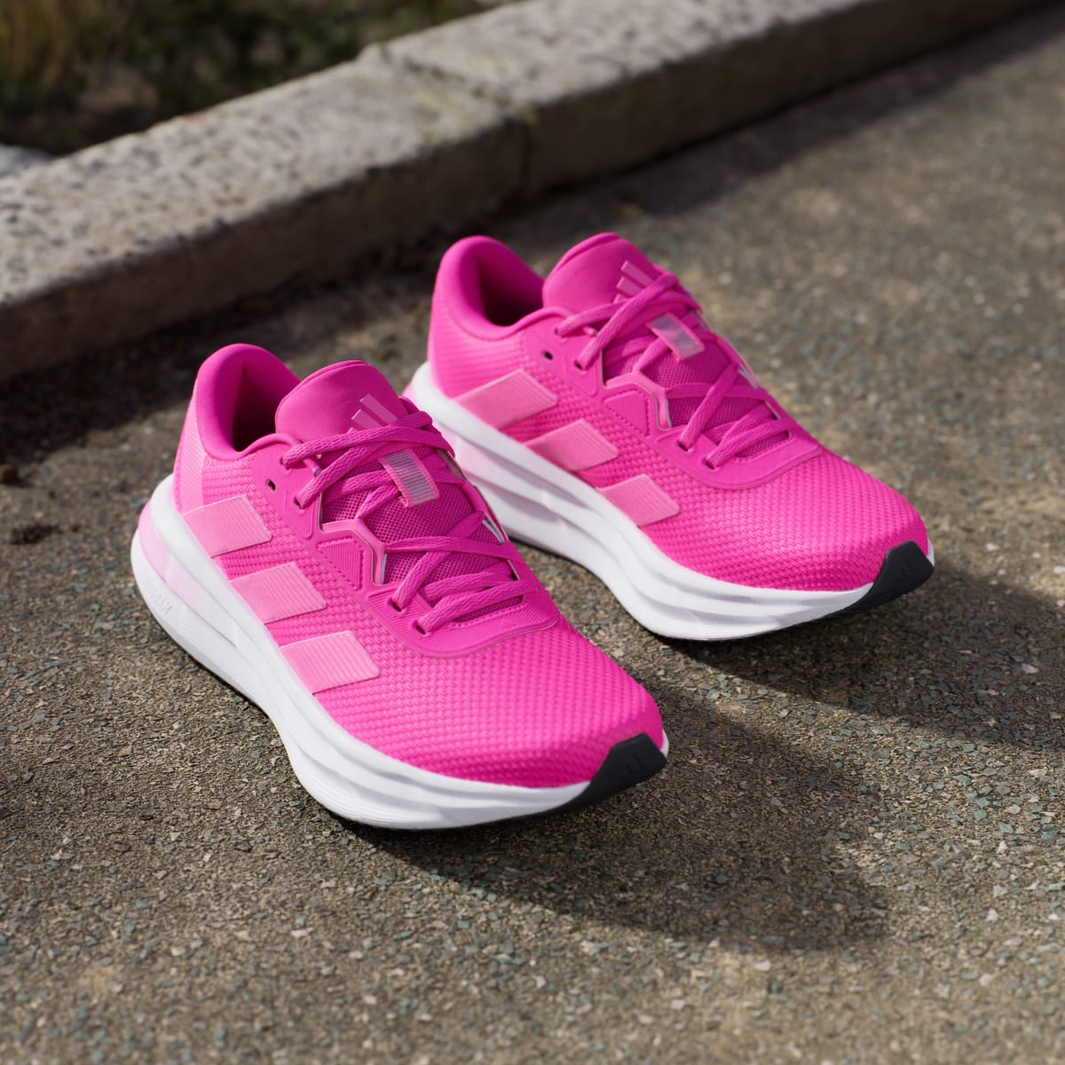 Adidas Women's Galaxy 7 Running Shoes - Shock Pink / Lucid Pink / Shock Pink - Image 8