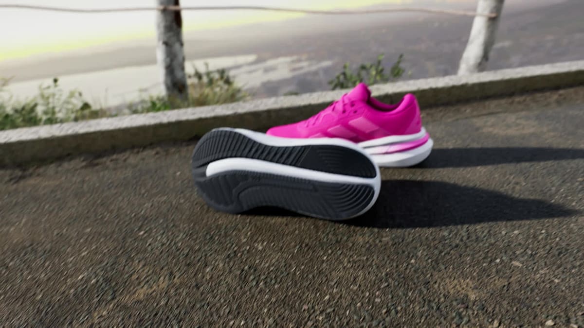 Adidas Women's Galaxy 7 Running Shoes - Shock Pink / Lucid Pink / Shock Pink - Image 2
