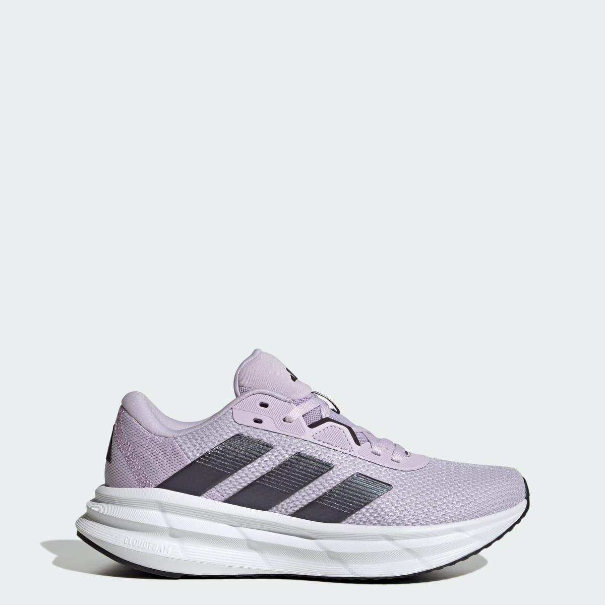 Adidas Women's Galaxy 7 Running Shoes - Purple Tint / Aurora Black / Cloud White - Image 1