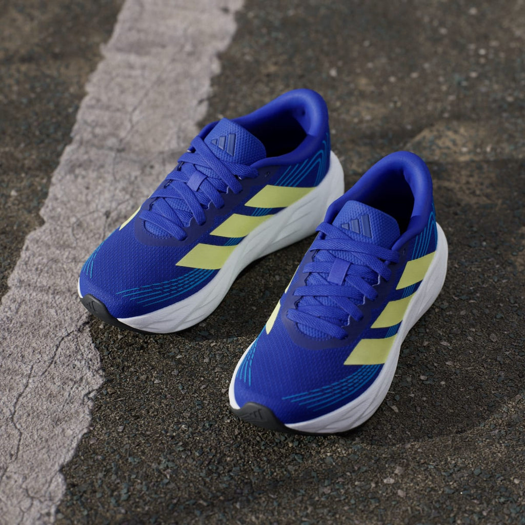 Adidas Kids' Galaxy 8 Junior Shoes - Lucid Blue / Frozen Lemon / Lucid Ray Blue - Image 5