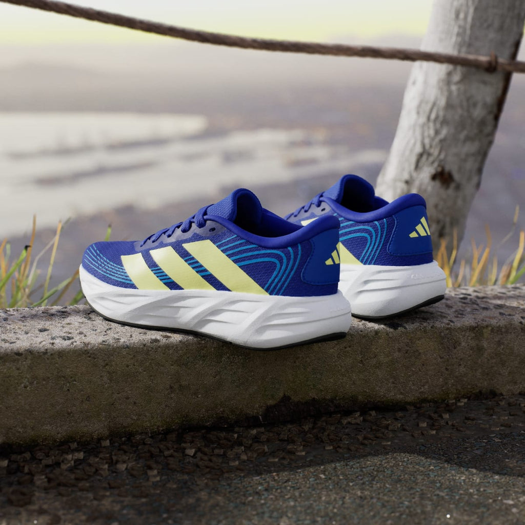 Adidas Kids' Galaxy 8 Junior Shoes - Lucid Blue / Frozen Lemon / Lucid Ray Blue - Image 6
