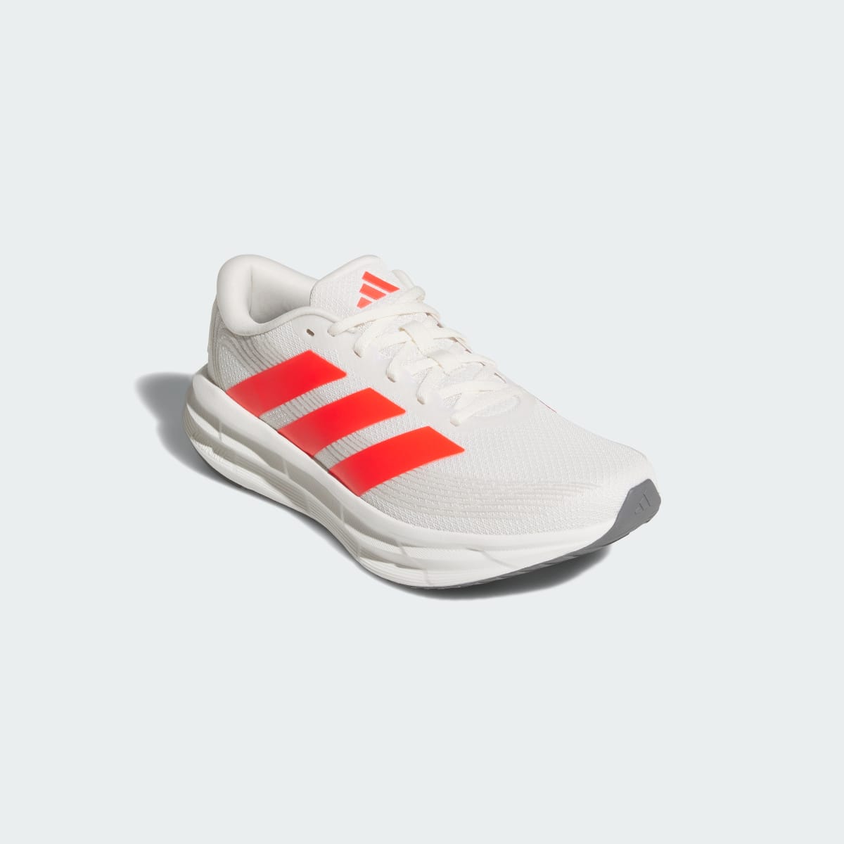 Adidas Men's Galaxy 8 Run - Cloud White / Lucid Red / Grey One - Image 4