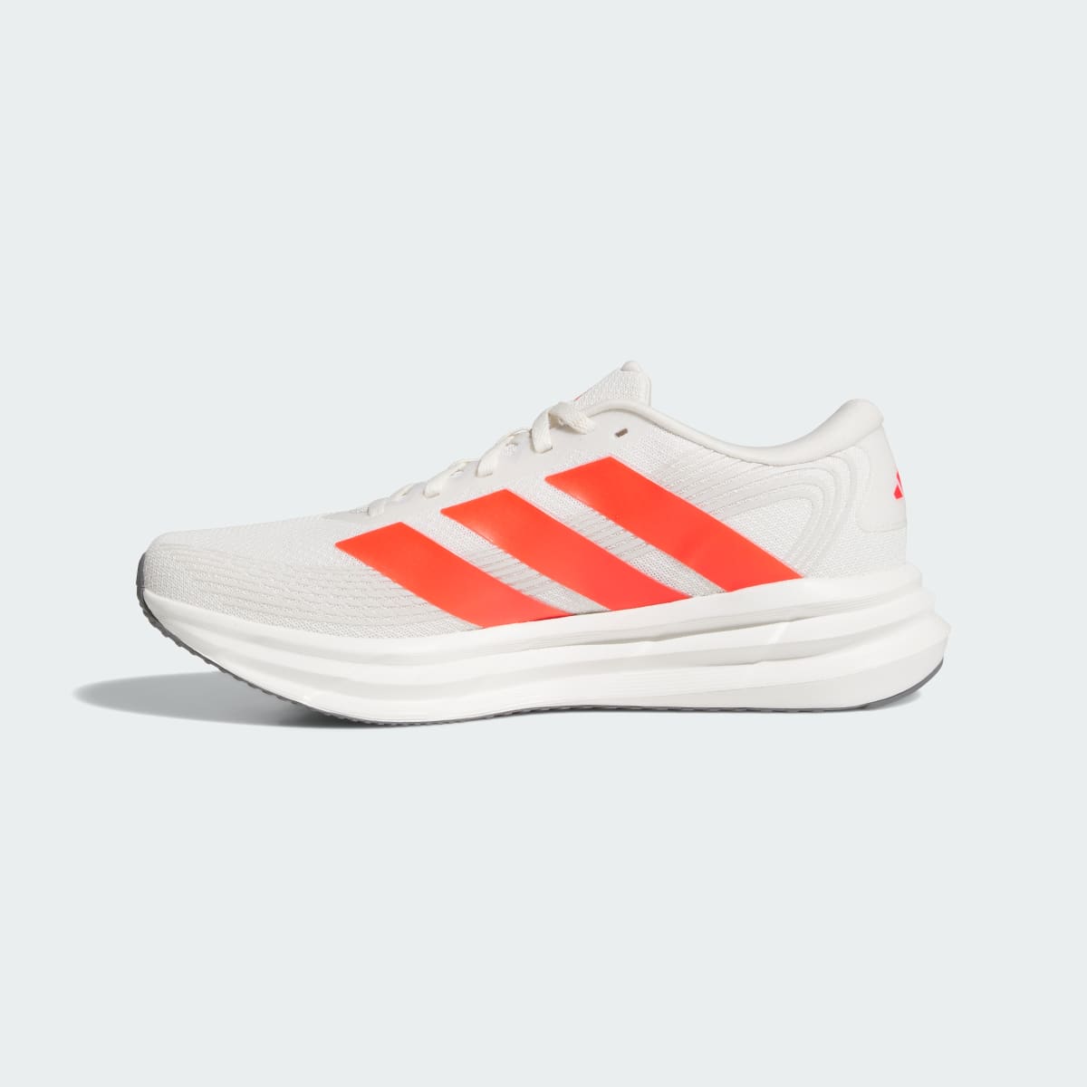 Adidas Men's Galaxy 8 Run - Cloud White / Lucid Red / Grey One - Image 6