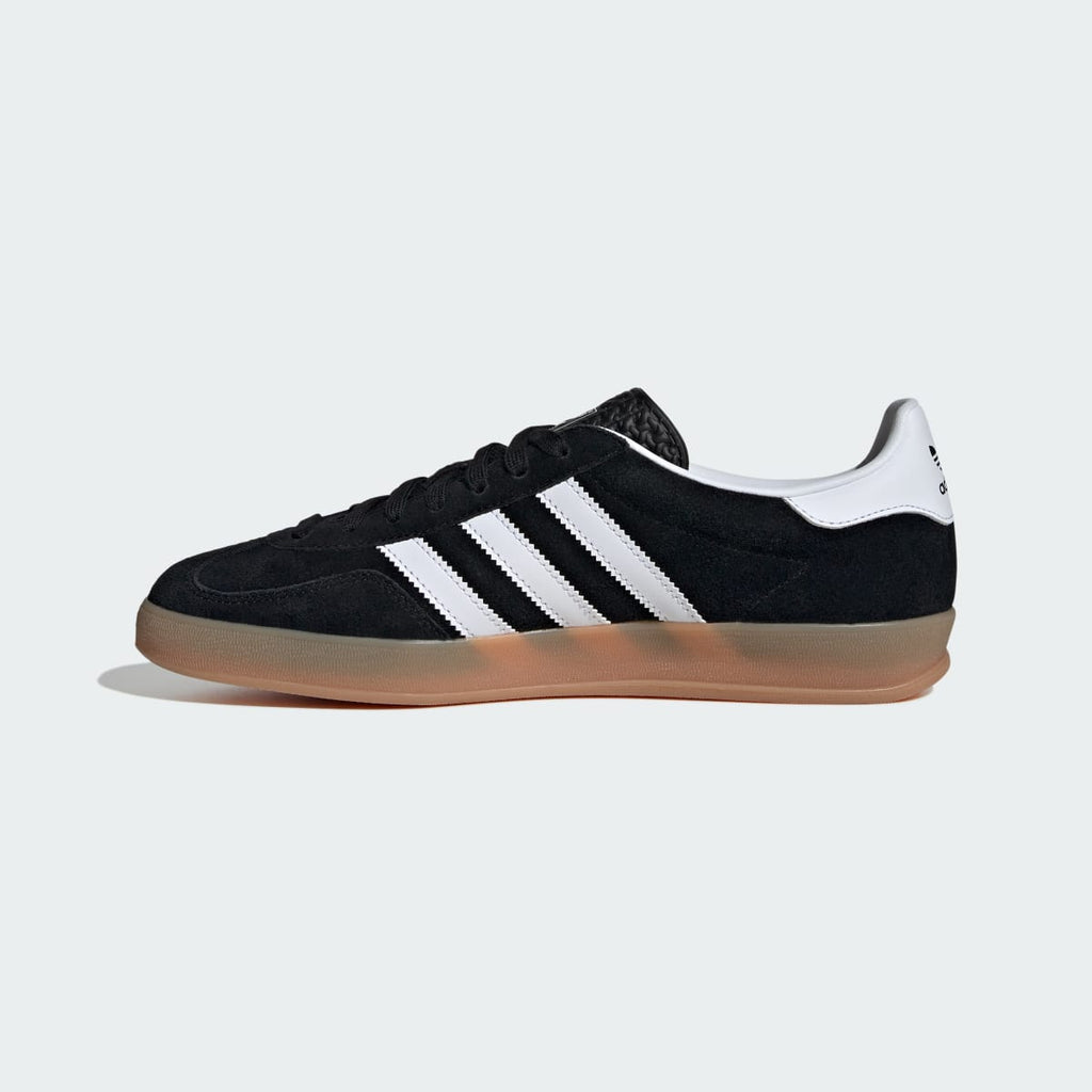 Adidas Men's Gazelle Indoor Shoes - Core Black / Cloud White / Gum - Image 7