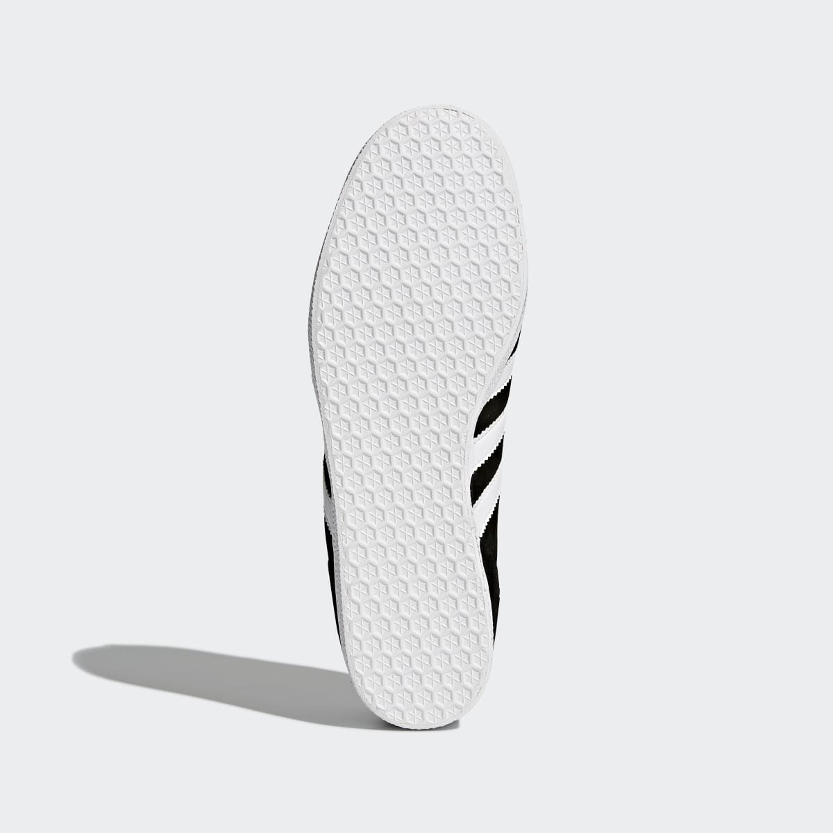 Adidas Women's Gazelle Shoes - Core Black / White / Gold Metallic - Image 5