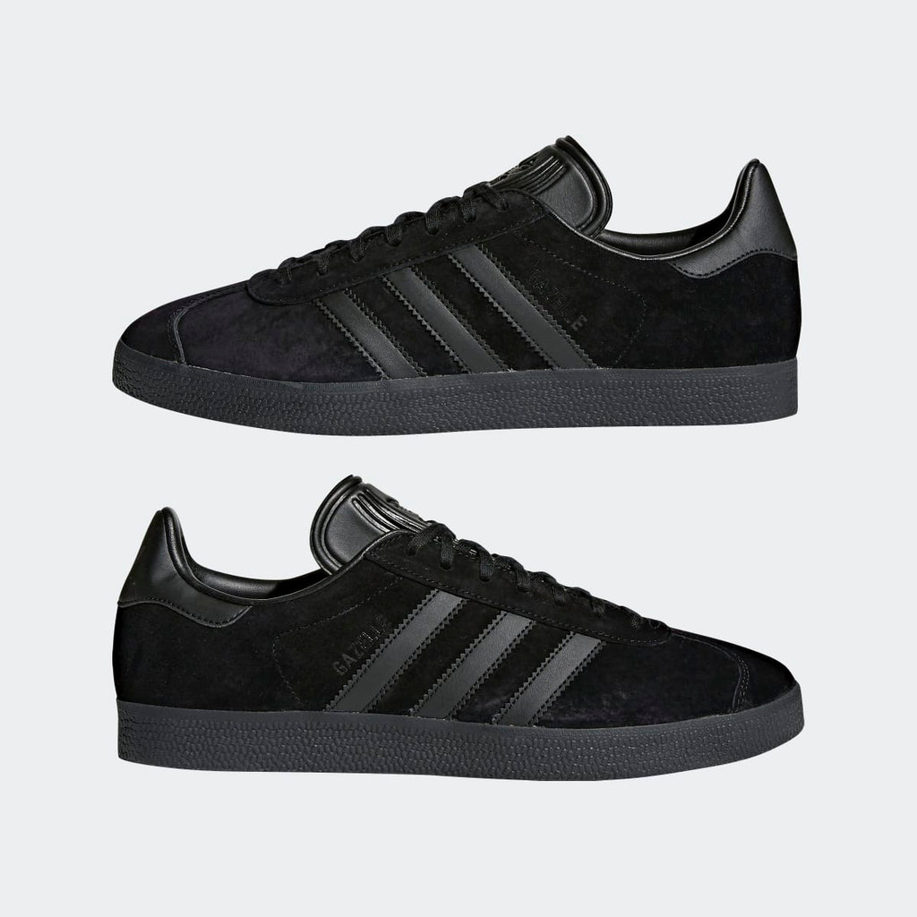 Adidas Men's Gazelle Shoes - Core Black / Core Black / Core Black - Image 9