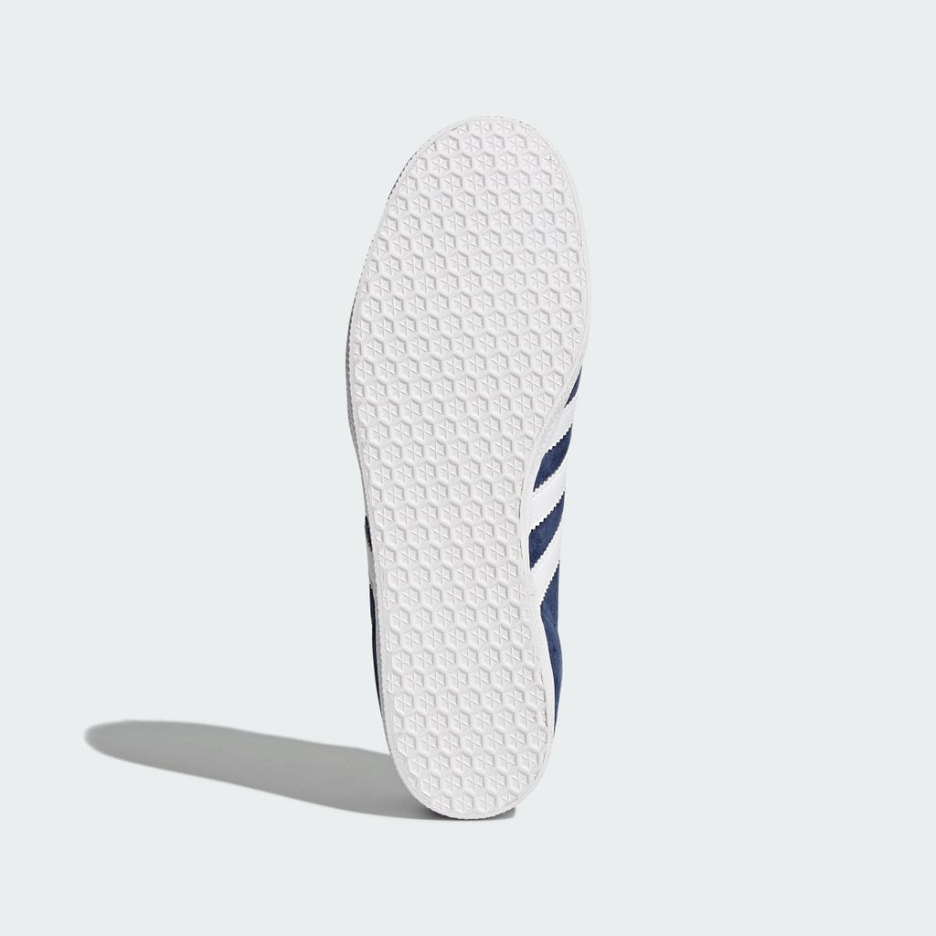 Adidas Men's Gazelle Shoes - Collegiate Navy / White / Gold Metallic - Image 4