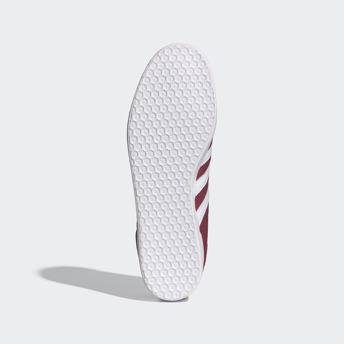 Adidas Men's Gazelle Shoes - Collegiate Burgundy / Cloud White / Gold Metallic - Image 4