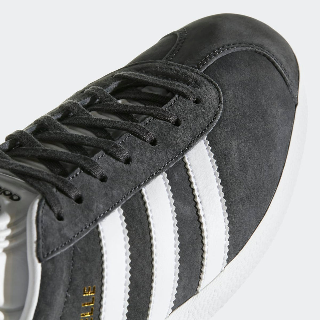 Adidas Men's Gazelle Shoes - Dgh Solid Grey / White / Gold Metallic - Image 10