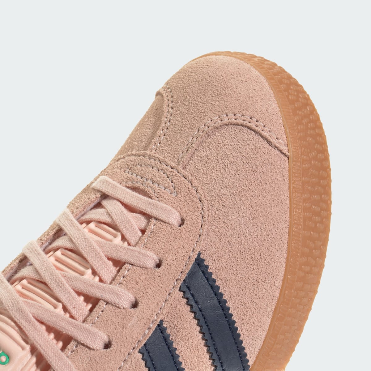 Adidas Kids' Gazelle Shoes - Blush Pink / Night Indigo / Hi-Res Green - Image 8