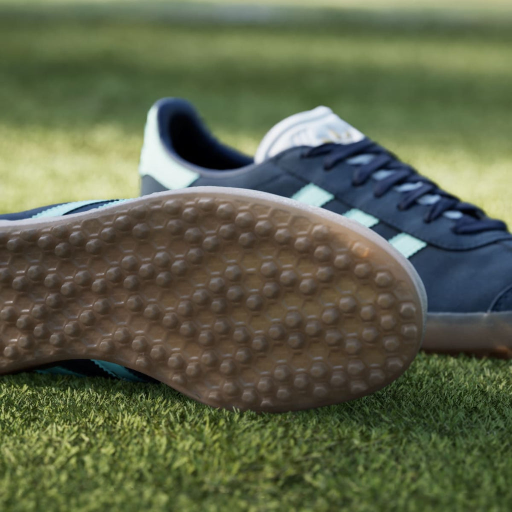 Adidas Men's Gazelle Spikeless Golf Shoes - Night Indigo / Clear Mint / Cloud White - Image 9