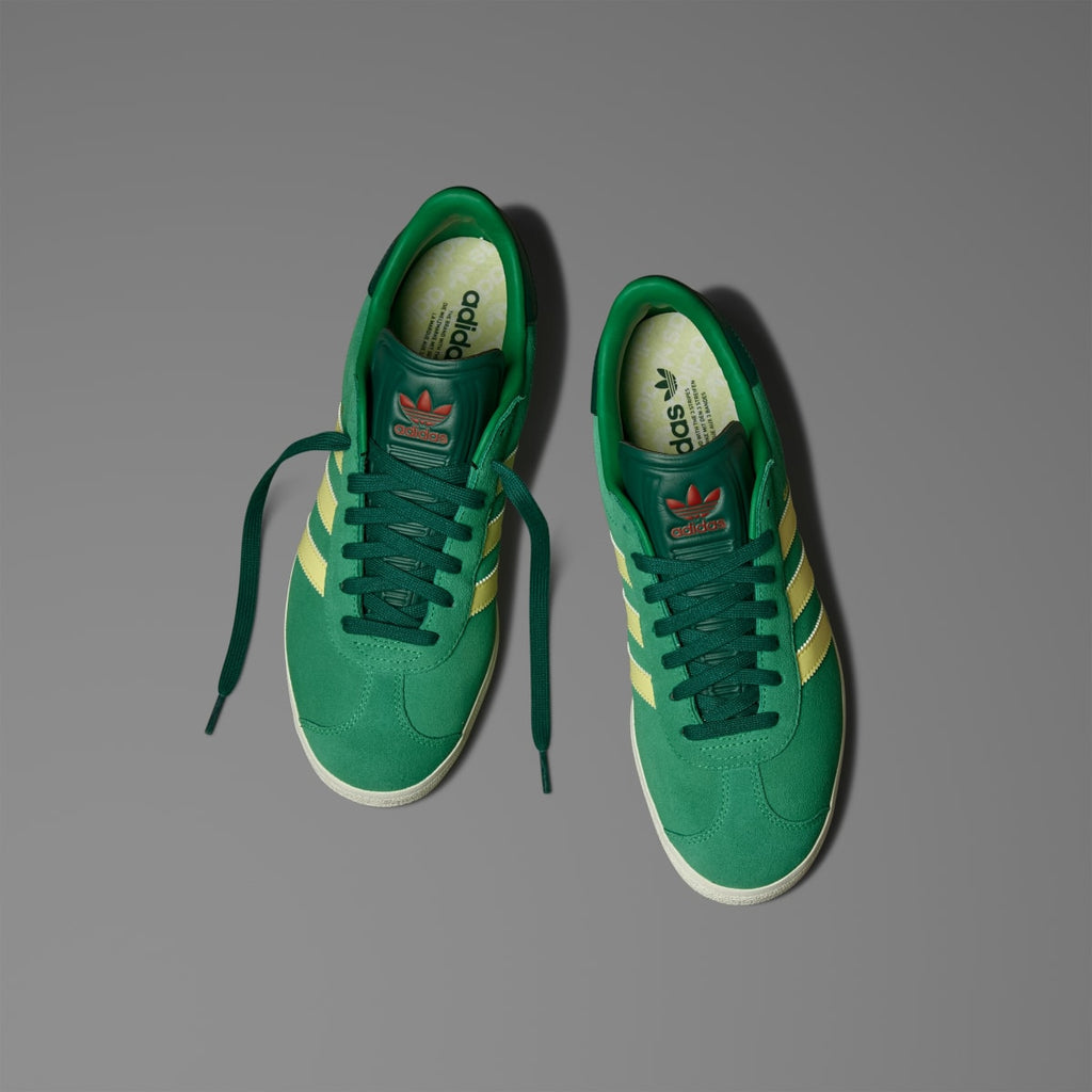 Adidas Men's Gazelle Spikeless Golf Shoes - Green / Almost Yellow / Collegiate Green - Image 4