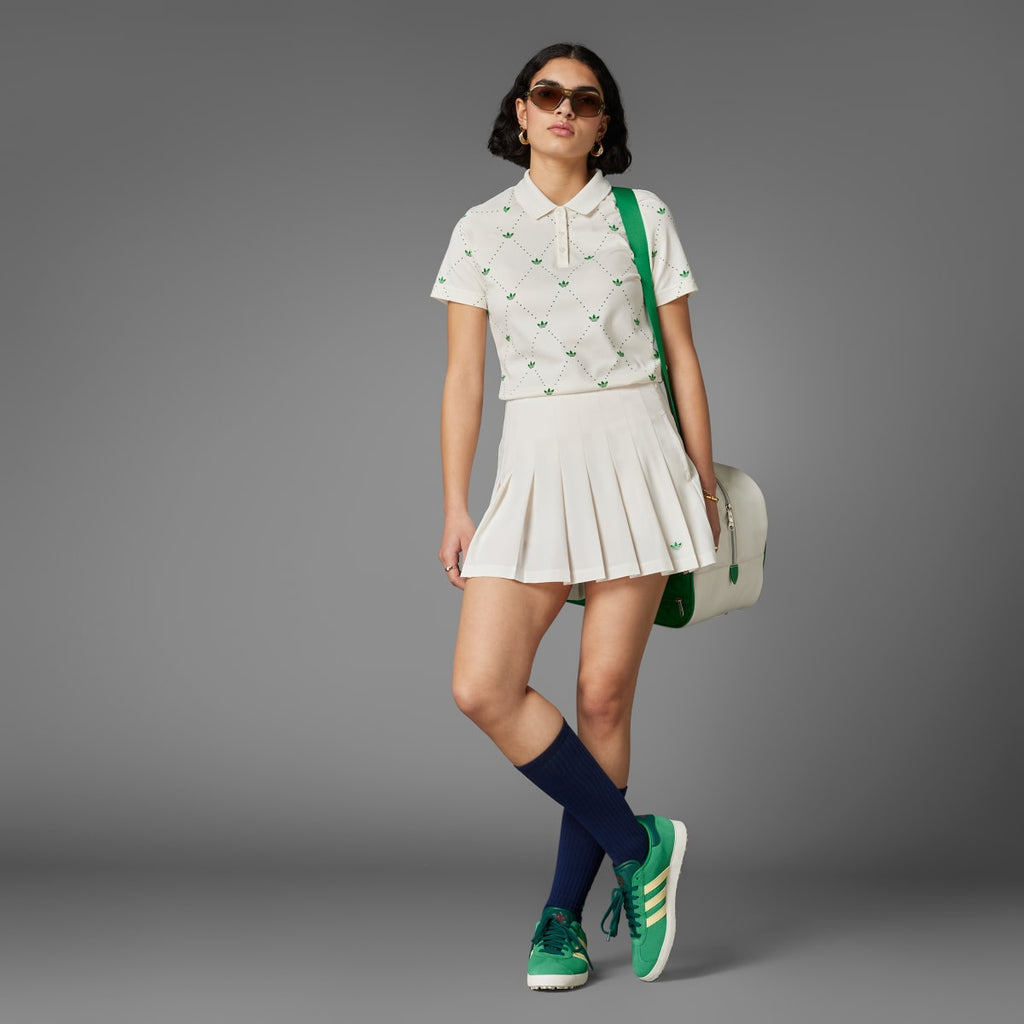 Adidas Women's Gazelle Spikeless Golf Shoes - Green / Almost Yellow / Collegiate Green - Image 6