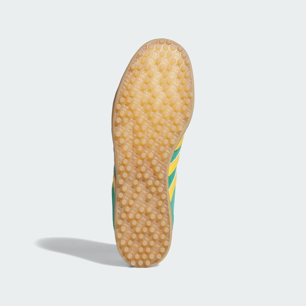 Adidas Women's Gazelle Spikeless Golf Shoes - Green / Crew Yellow / Cloud White - Image 3