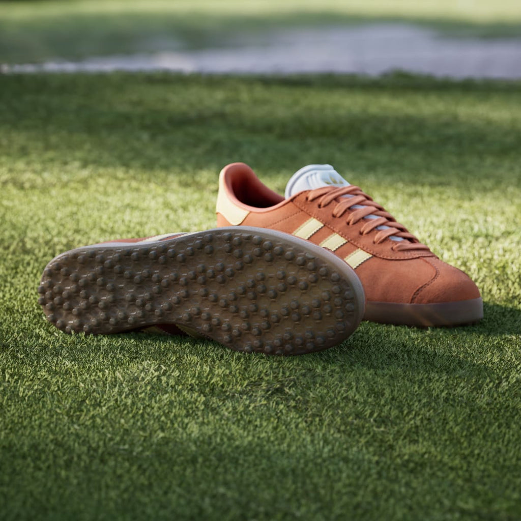 Adidas Men's Gazelle Spikeless Golf Shoes - Dusky Orange / Ice Tangerine / Cloud White - Image 4