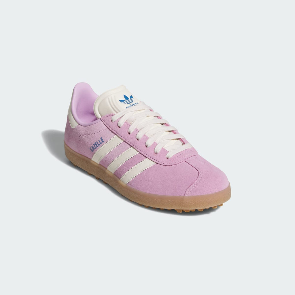 Adidas Women's Gazelle Spikeless Golf Shoes - Bliss Lilac / Chalk White / Blue Bird - Image 4