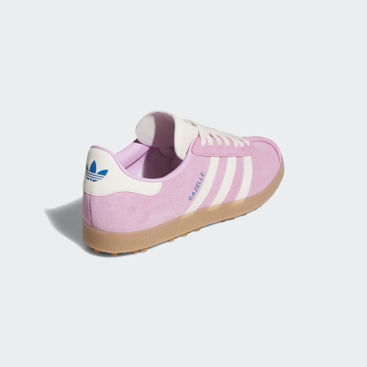 Adidas Women's Gazelle Spikeless Golf Shoes - Bliss Lilac / Chalk White / Blue Bird - Image 5