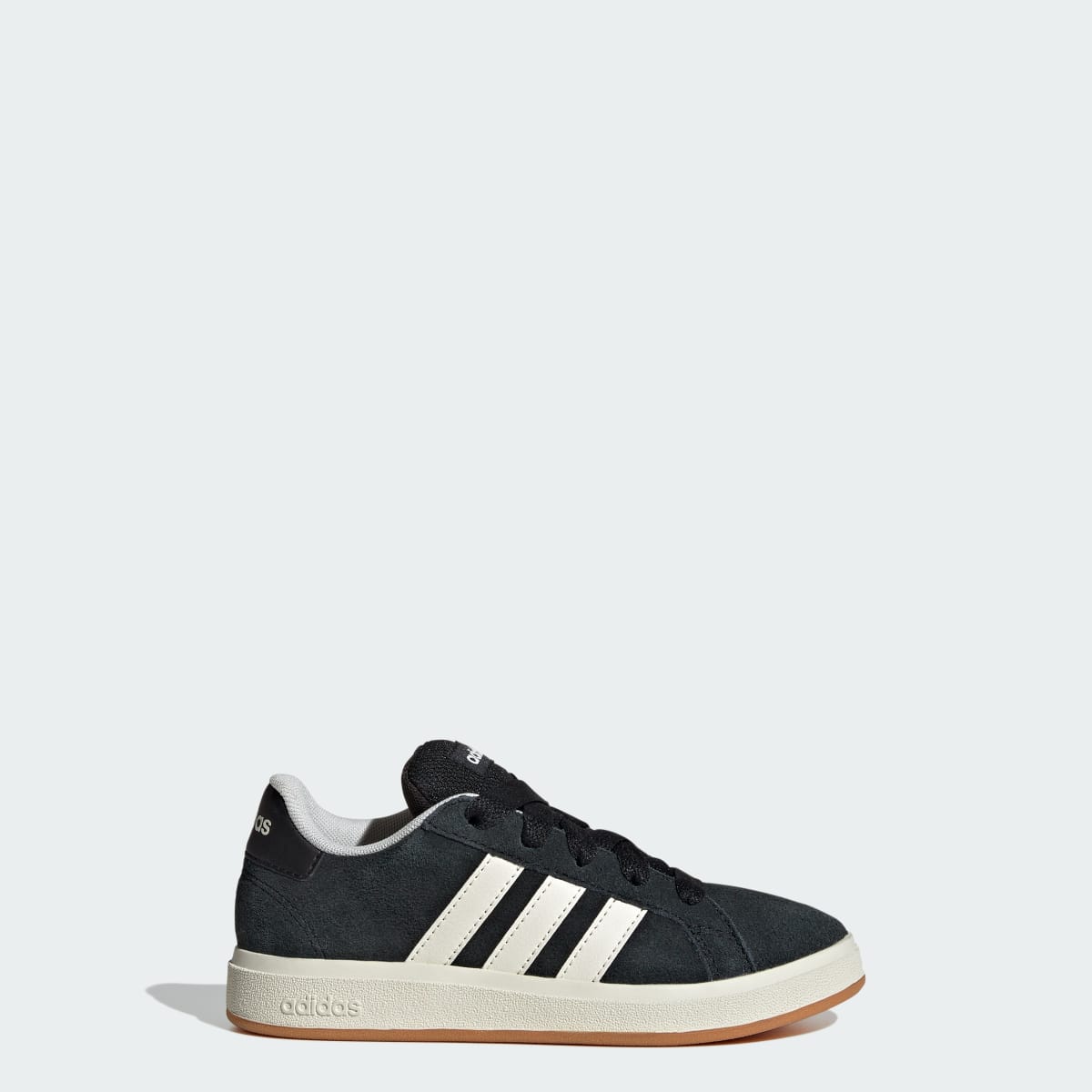 Adidas Kids' Grand Court 00s Shoes Kids - Core Black / Off White / Gum - Image 1