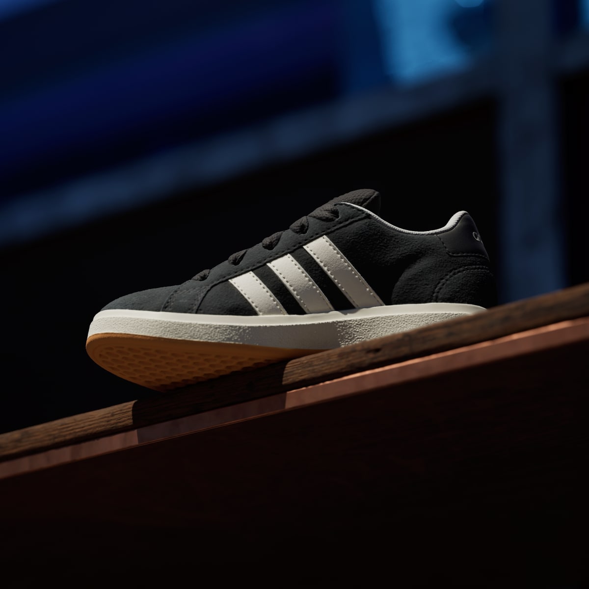 Adidas Kids' Grand Court 00s Shoes Kids - Core Black / Off White / Gum - Image 7