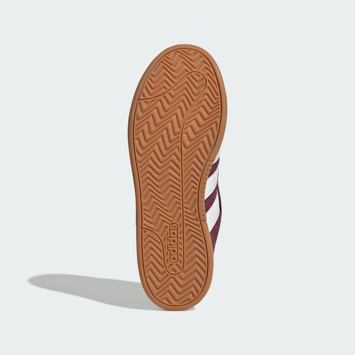 Adidas Men's Grand Court Alpha Shoes - Maroon / Cloud White / Gum - Image 3