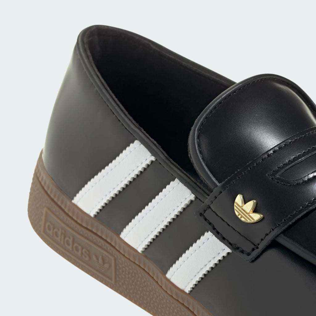 Adidas Women's HANDBALL SPEZIAL LOAFER SHOES - Core Black / Cloud White / Gum - Image 9