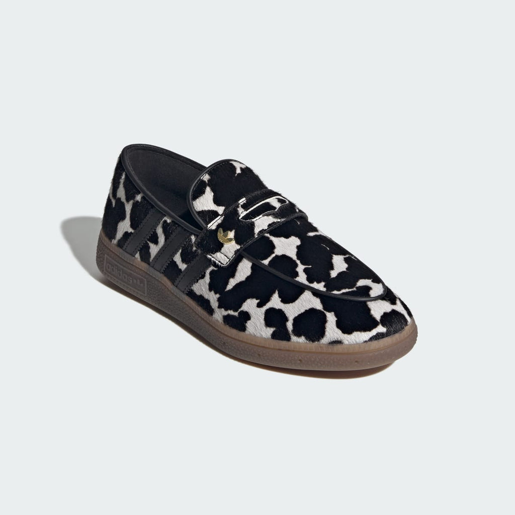Adidas Women's HANDBALL SPEZIAL LOAFER SHOES - Supplier Colour / Core Black / Gold Metallic - Image 4