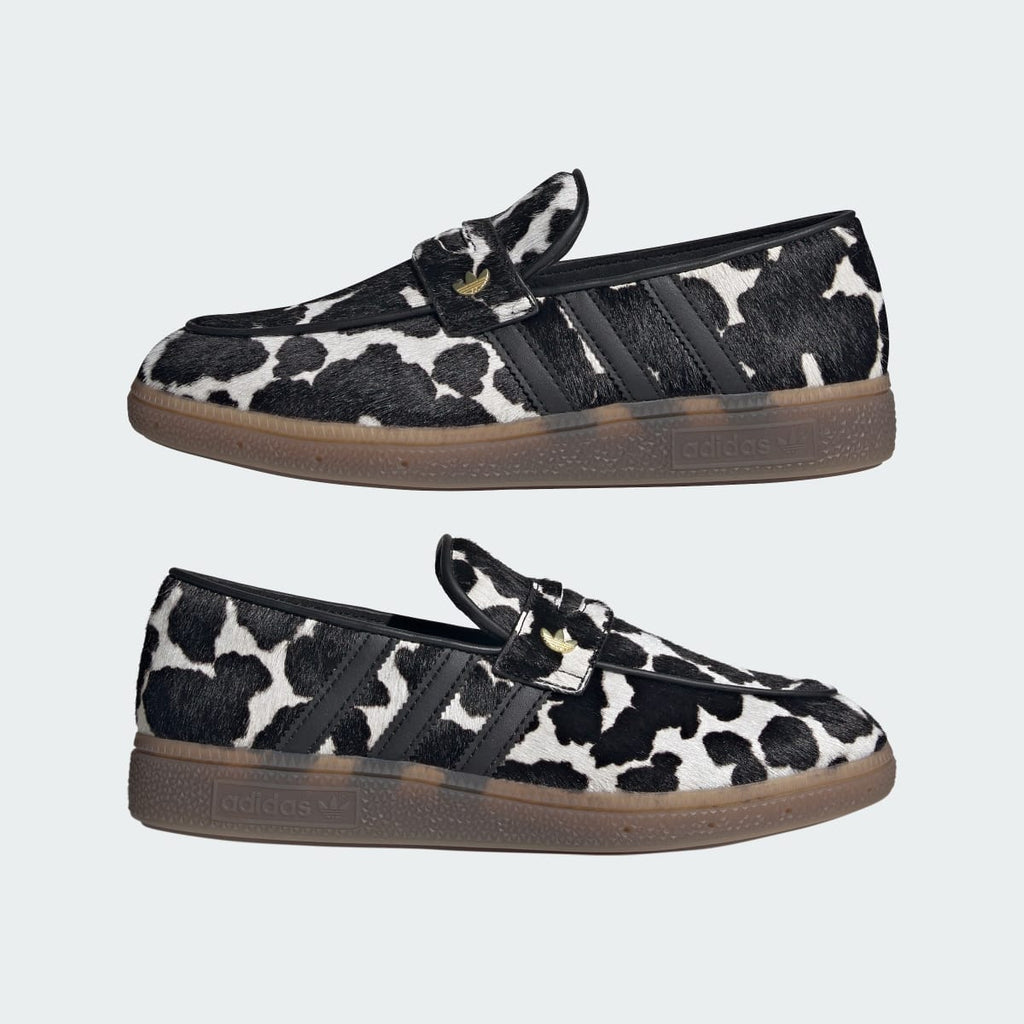 Adidas Women's HANDBALL SPEZIAL LOAFER SHOES - Supplier Colour / Core Black / Gold Metallic - Image 7