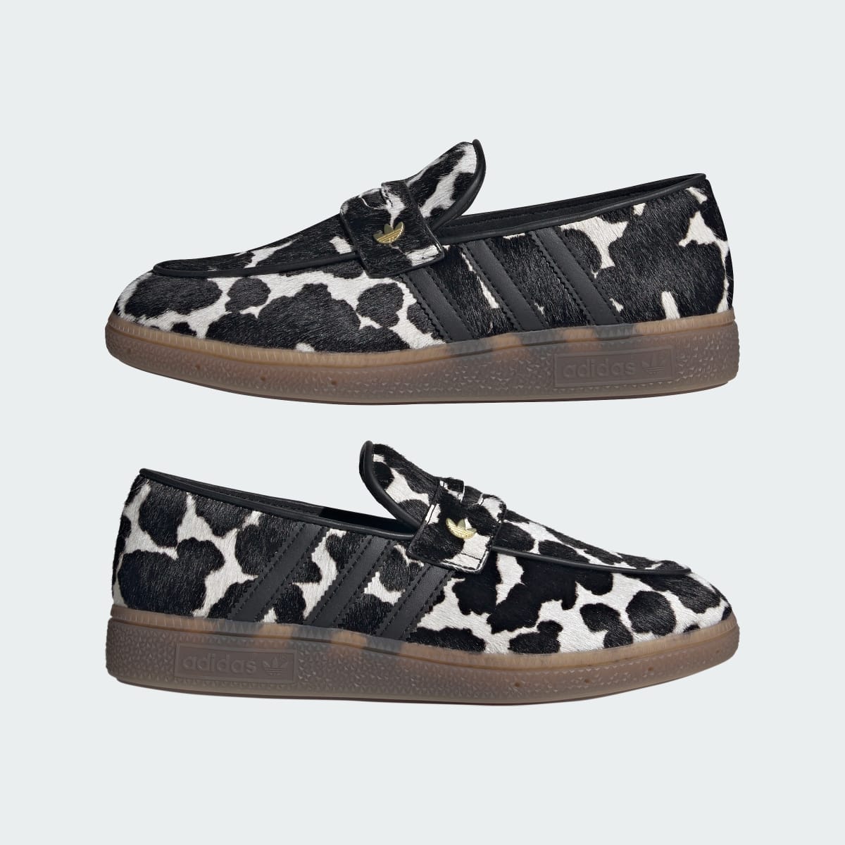 Adidas Women's HANDBALL SPEZIAL LOAFER SHOES - Supplier Colour / Core Black / Gold Metallic - Image 7
