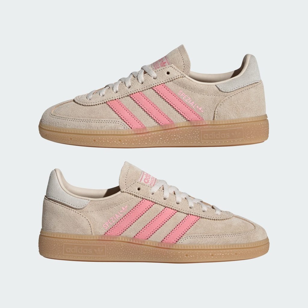 Adidas Women's HANDBALL SPEZIAL SHOES - Crystal Linen / Pink Spark / Wonder White - Image 8