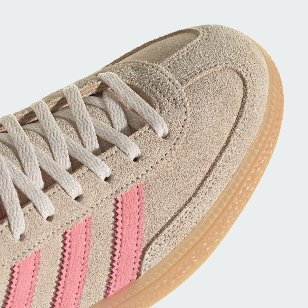 Adidas Women's HANDBALL SPEZIAL SHOES - Crystal Linen / Pink Spark / Wonder White - Image 10