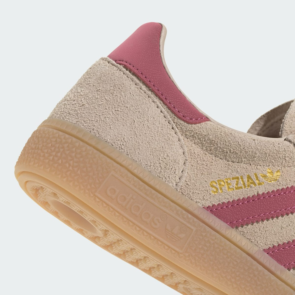 Adidas Women's HANDBALL SPEZIAL SHOES - Magic Beige / Dual Magenta / Gold Metallic - Image 8