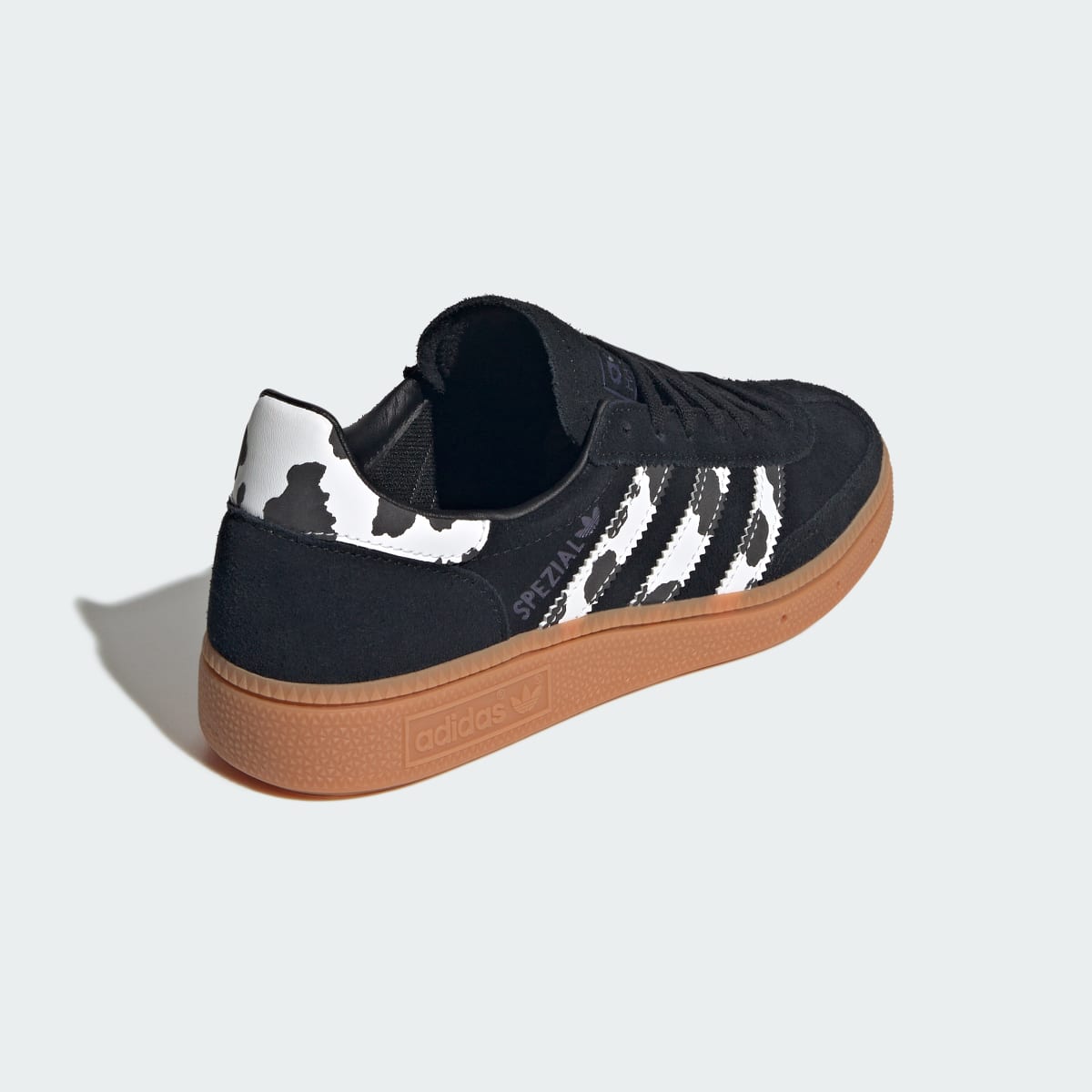 Adidas Kids' HANDBALL SPEZIAL SHOES - Core Black / Violet / Cloud White - Image 5