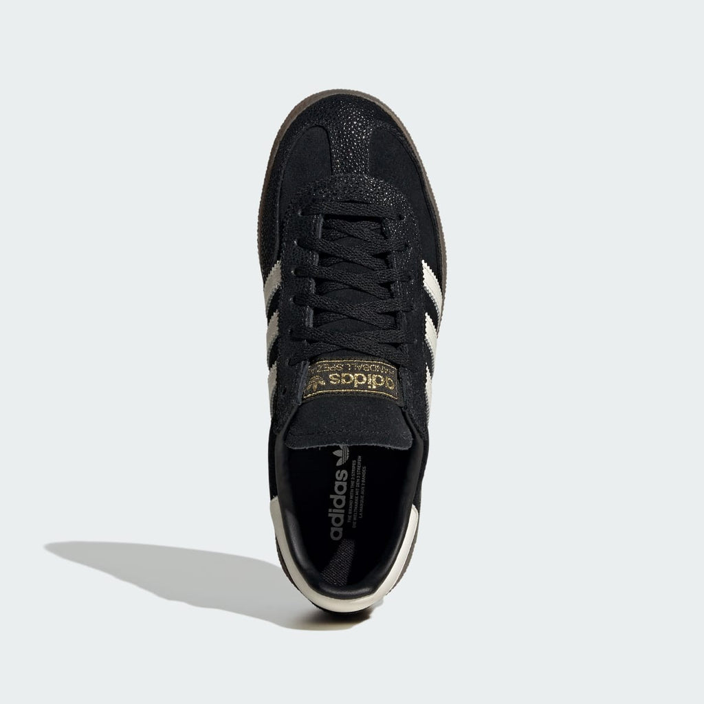 Adidas Women's HANDBALL SPEZIAL SHOES - Core Black / Cloud White / Gold Metallic - Image 2