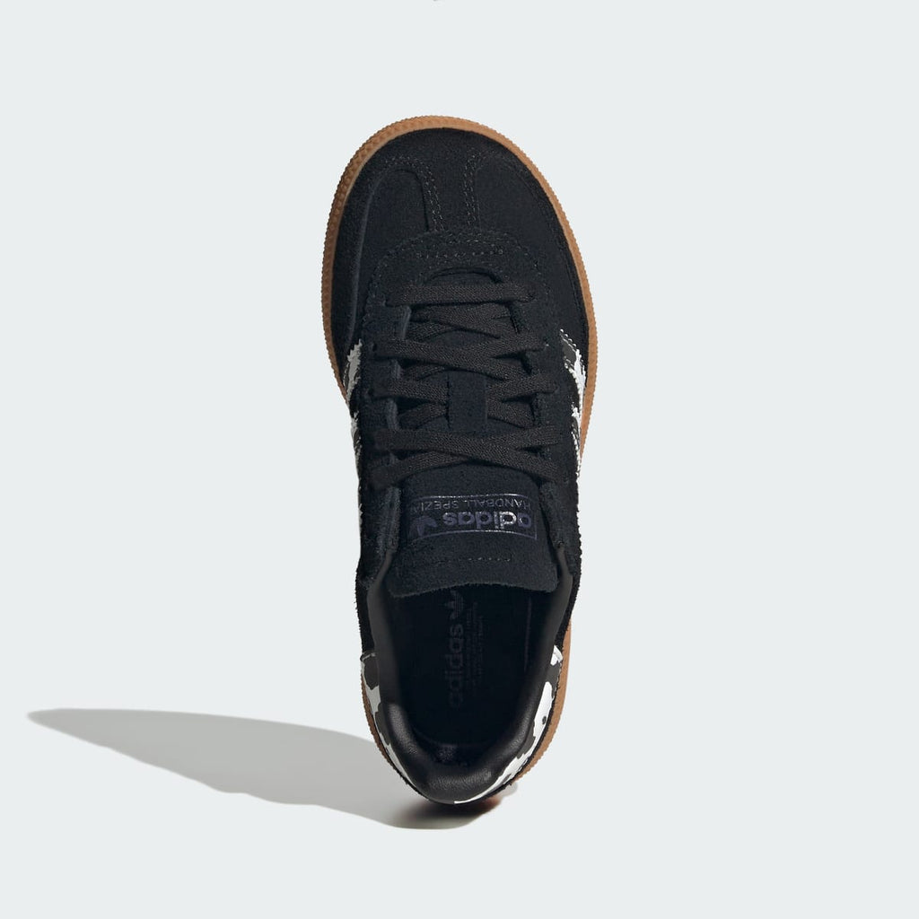 Adidas Kids' HANDBALL SPEZIAL SHOES - Core Black / Violet / Cloud White - Image 2