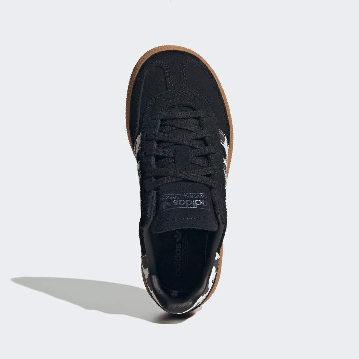Adidas Kids' HANDBALL SPEZIAL SHOES - Core Black / Violet / Cloud White - Image 2