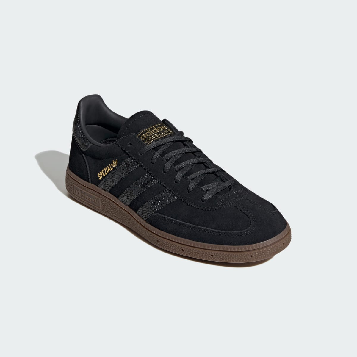 Adidas Men's HANDBALL SPEZIAL SHOES - Core Black / Core Black / Carbon - Image 4