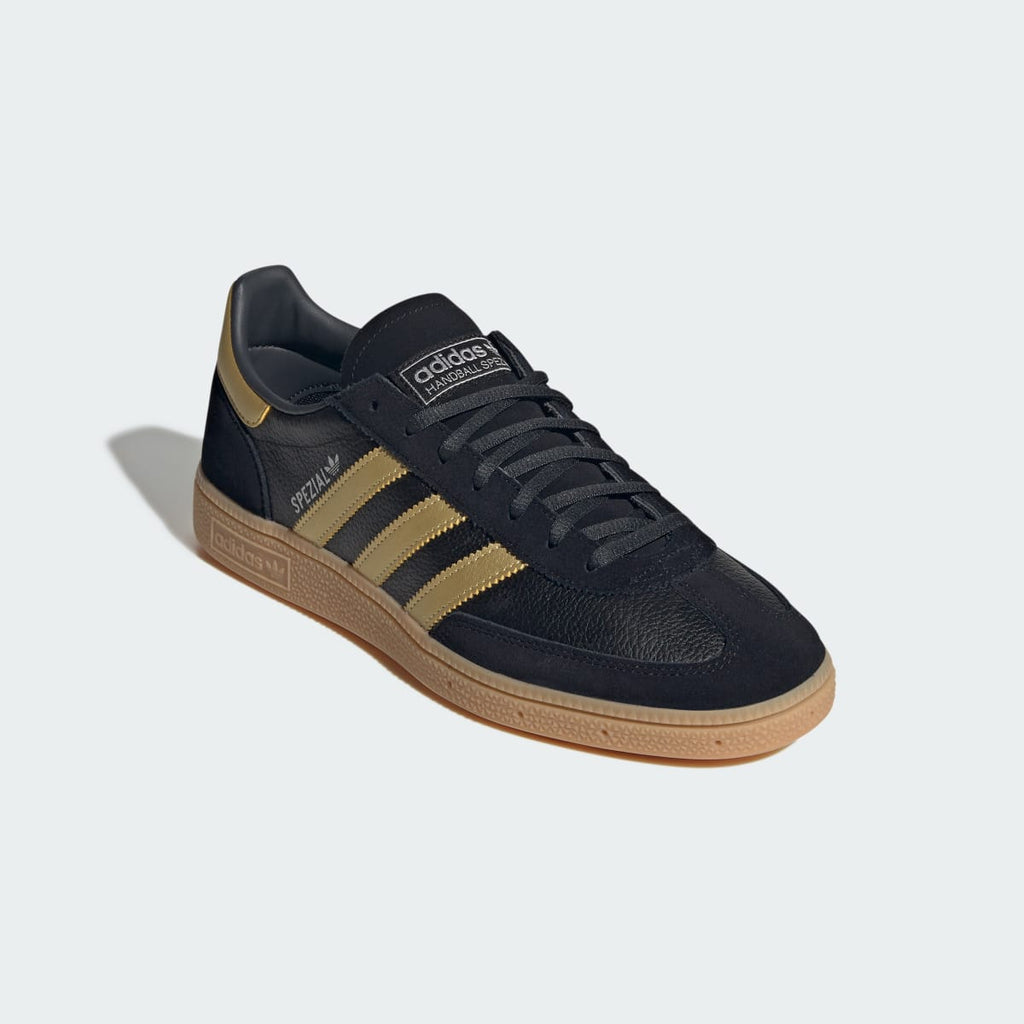 Adidas Men's HANDBALL SPEZIAL SHOES - Core Black / Matte Gold / Carbon - Image 4