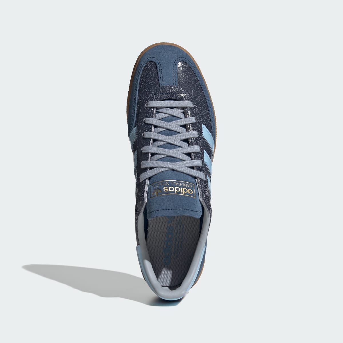 Adidas Men's HANDBALL SPEZIAL SHOES - Night Indigo / Clear Sky / Gum - Image 2