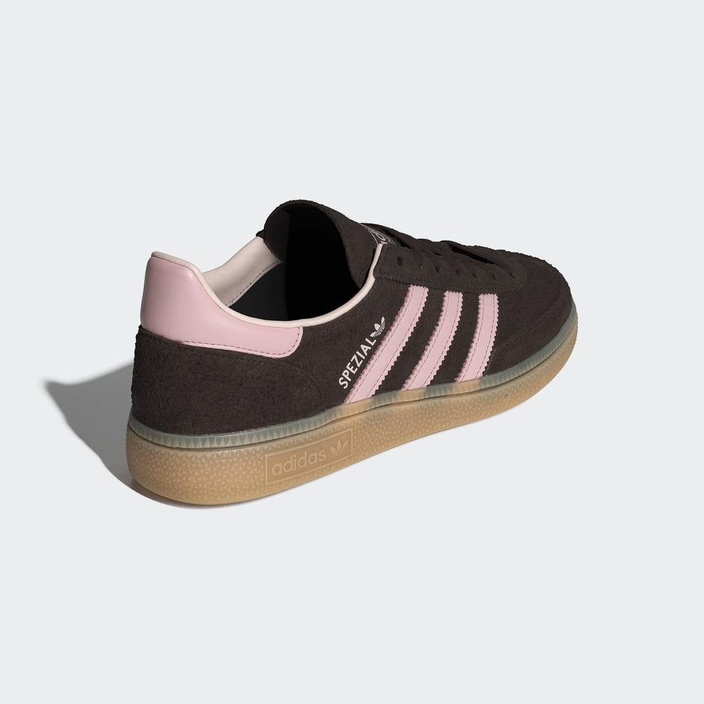 Adidas Women's HANDBALL SPEZIAL SHOES - Aurora Coffee / Sandy Pink / Gum - Image 6