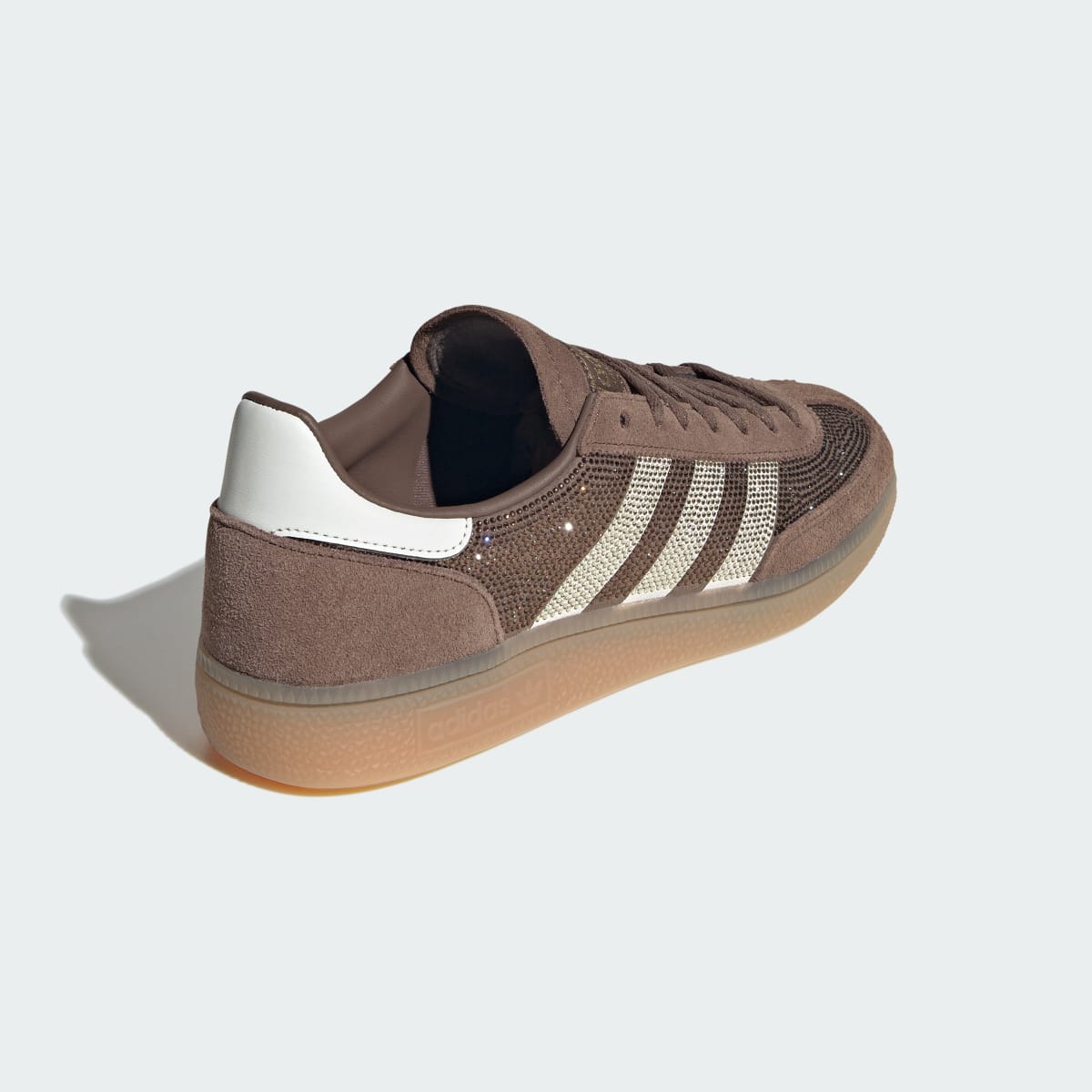 Adidas Women's HANDBALL SPEZIAL SHOES - Earth Strata / Off White / Gold Metallic - Image 7