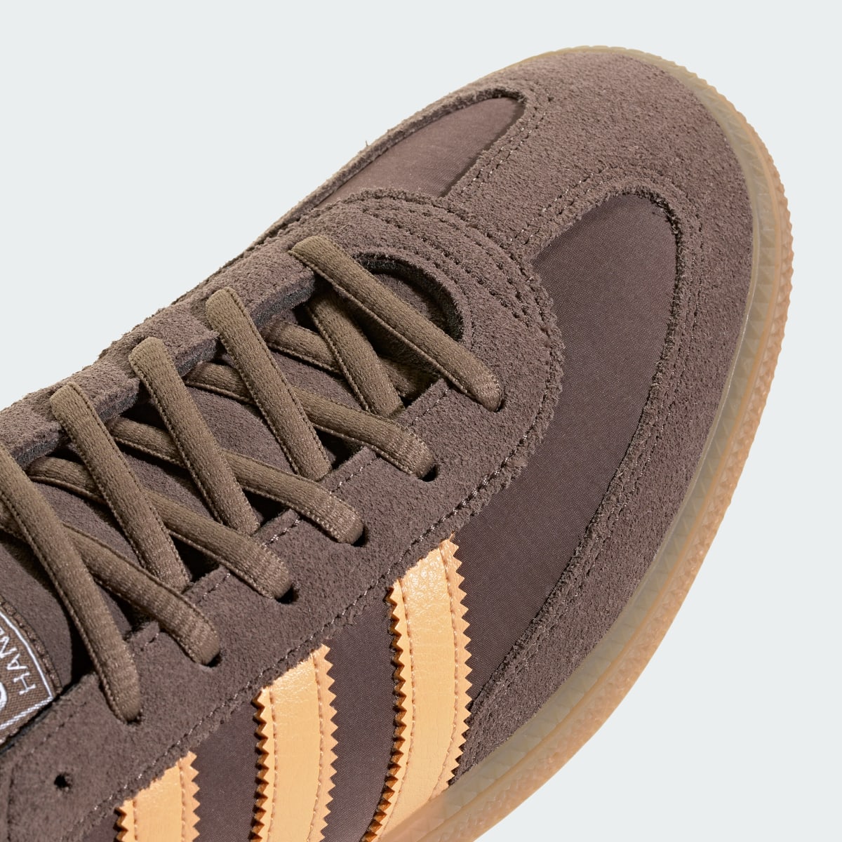 Adidas Men's HANDBALL SPEZIAL SHOES - Earth Strata / Pulse Amber / Gum - Image 8