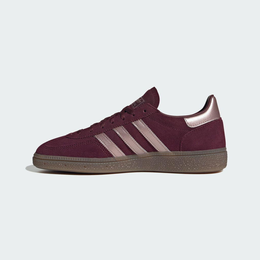 Adidas Women's HANDBALL SPEZIAL SHOES - Maroon / Grey / Gum - Image 6