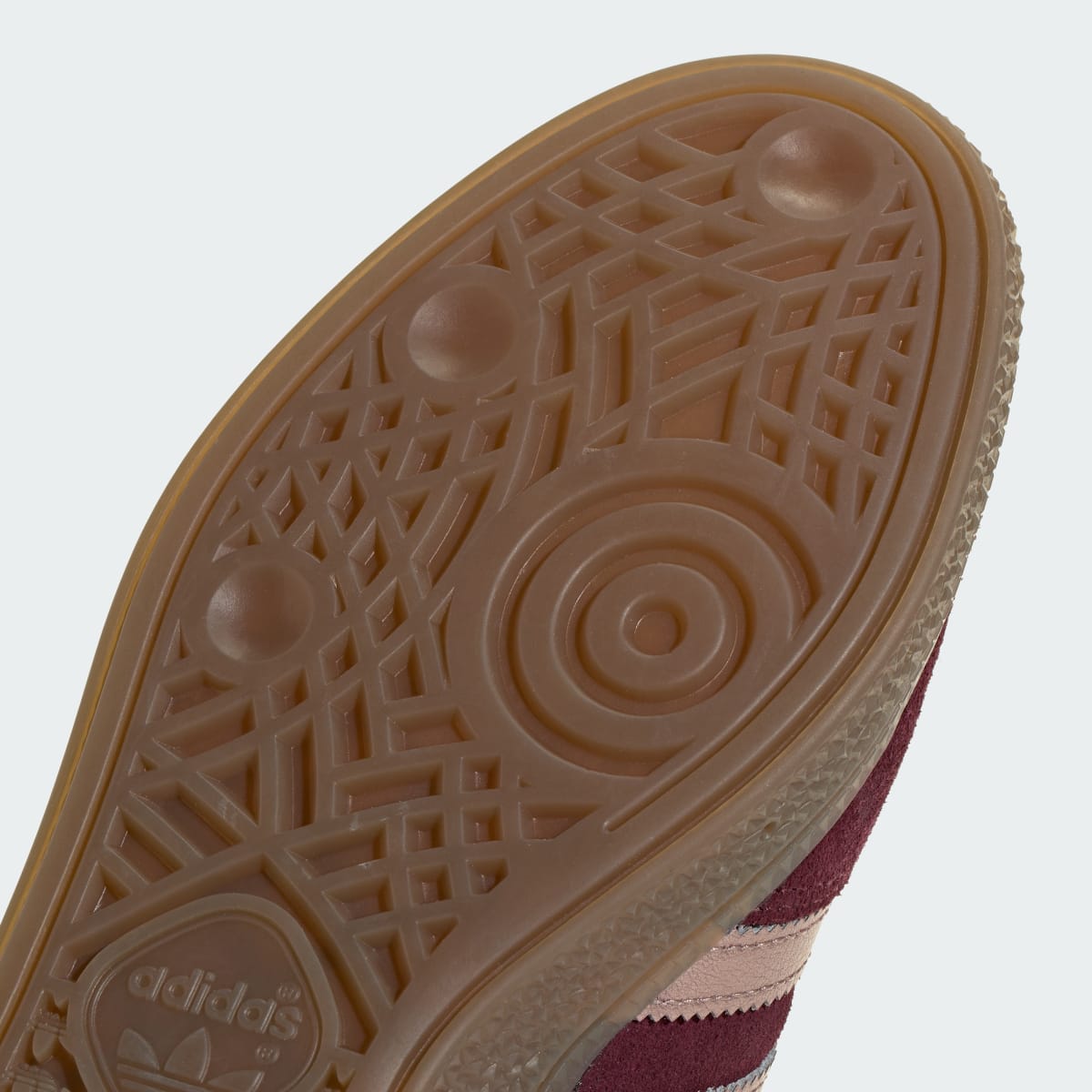 Adidas Women's HANDBALL SPEZIAL SHOES - Maroon / Grey / Gum - Image 8