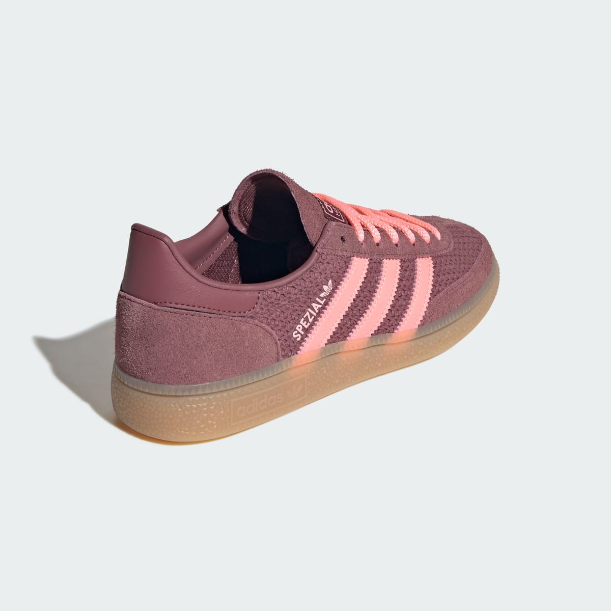 Adidas Women's HANDBALL SPEZIAL SHOES - Burgundy / Frozen Turbo / Gum - Image 5
